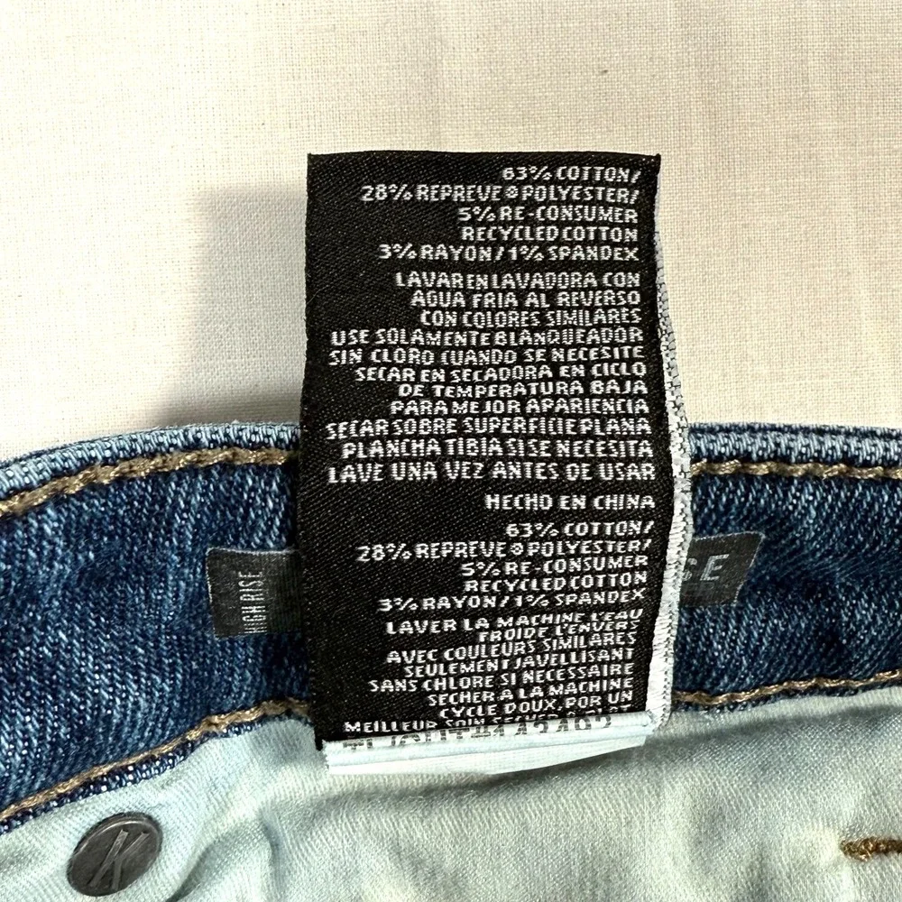 Kut Women's Size 2‎ (28 x 26) Raw Hem Blue Denim Jeans